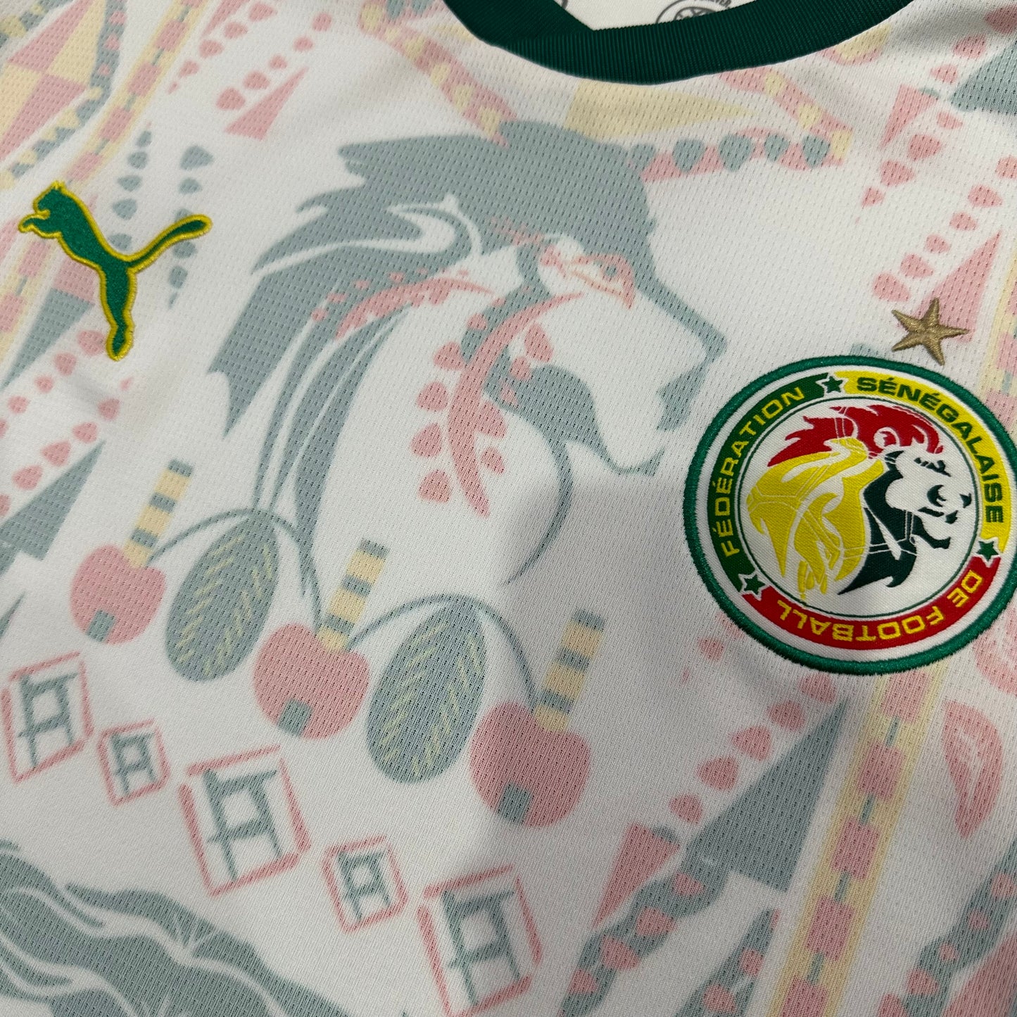 Camiseta visitante Senegal 2026 Versión Fan 1:1