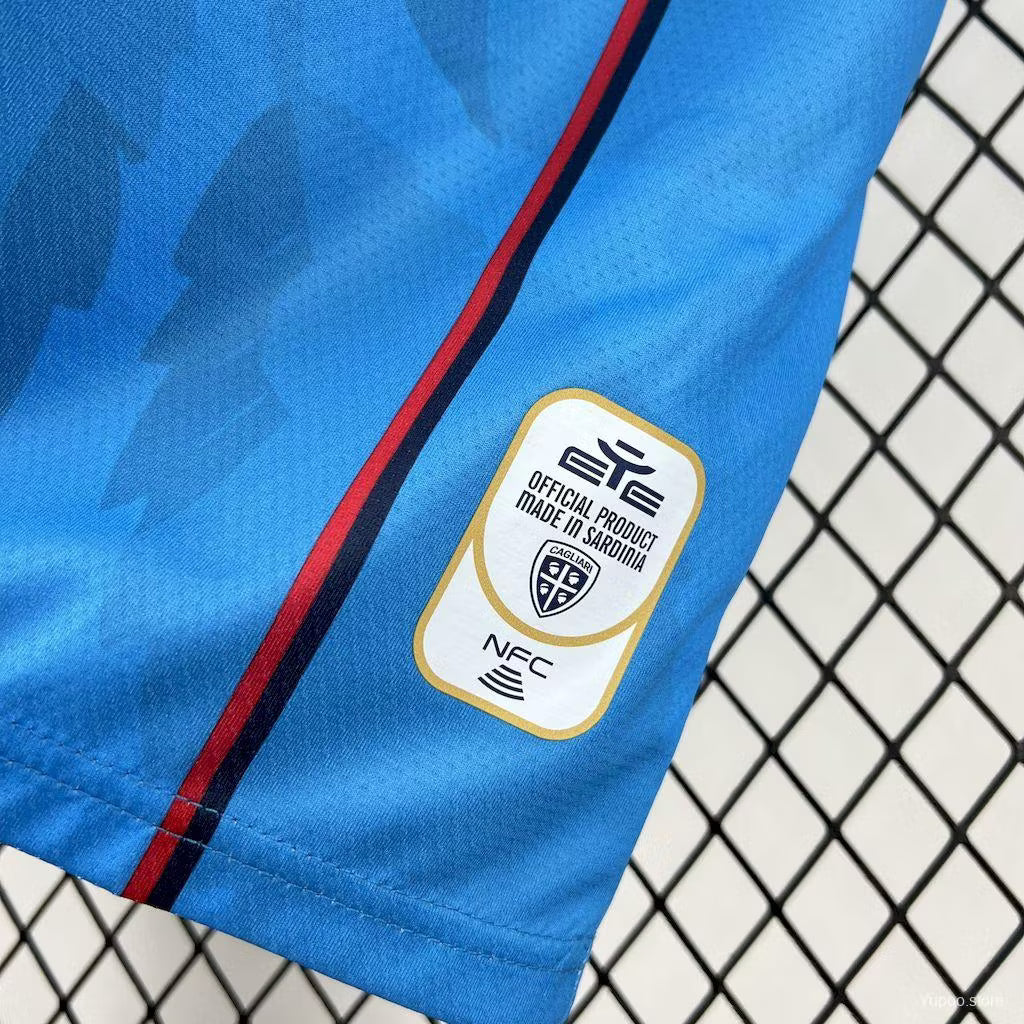 Camiseta cagliari visitante 25-26 Versión Fan 1:1