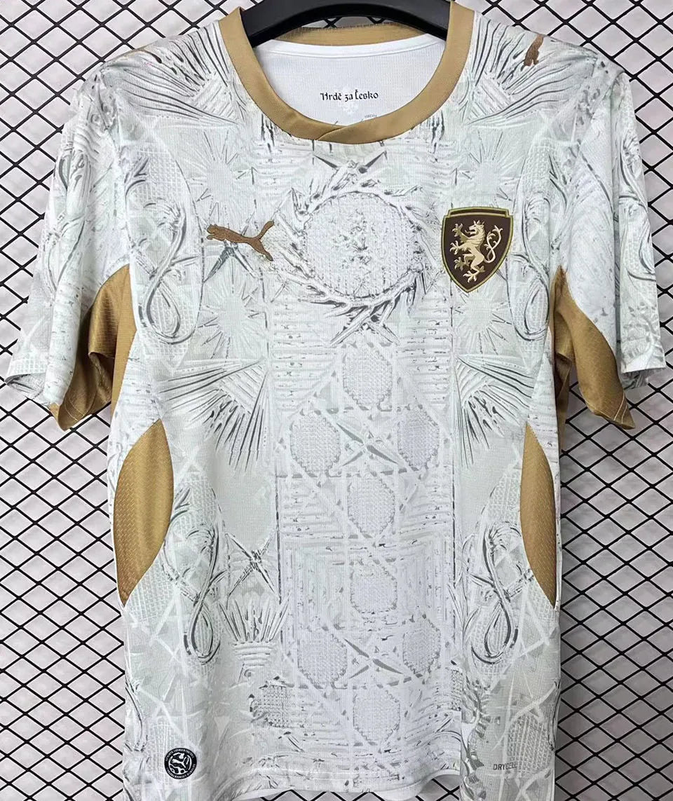 Camiseta visitante republica checa 2026 Versión Fan 1:1