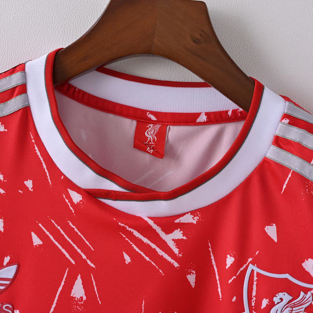 Camiseta Liverpool RETRO 89/91 Versión Fan 1:1