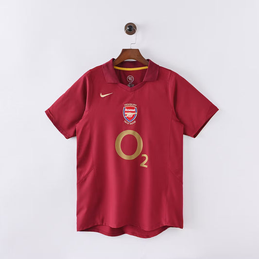 Camiseta Arsenal RETRO 05/06 Versión Fan 1:1