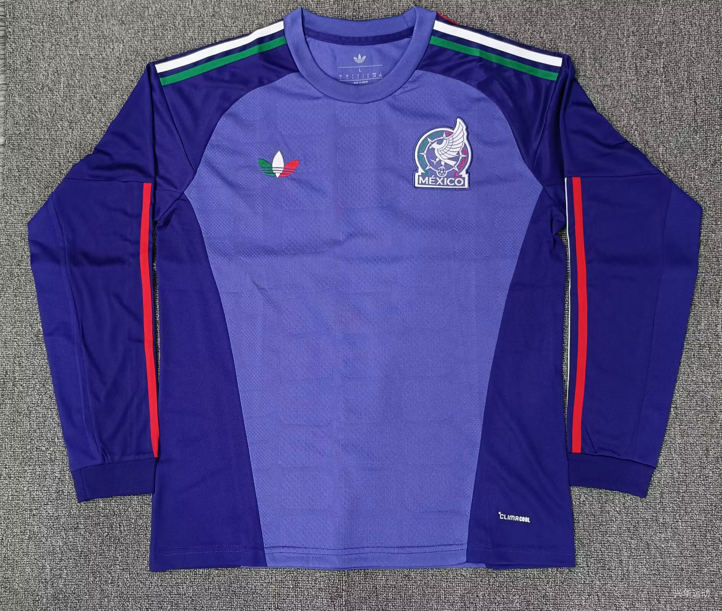Camiseta portero manga larga mexico 2026  Versión Fan