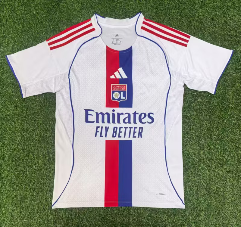 Camiseta local lyon 25-26 Versión Fan 1:1