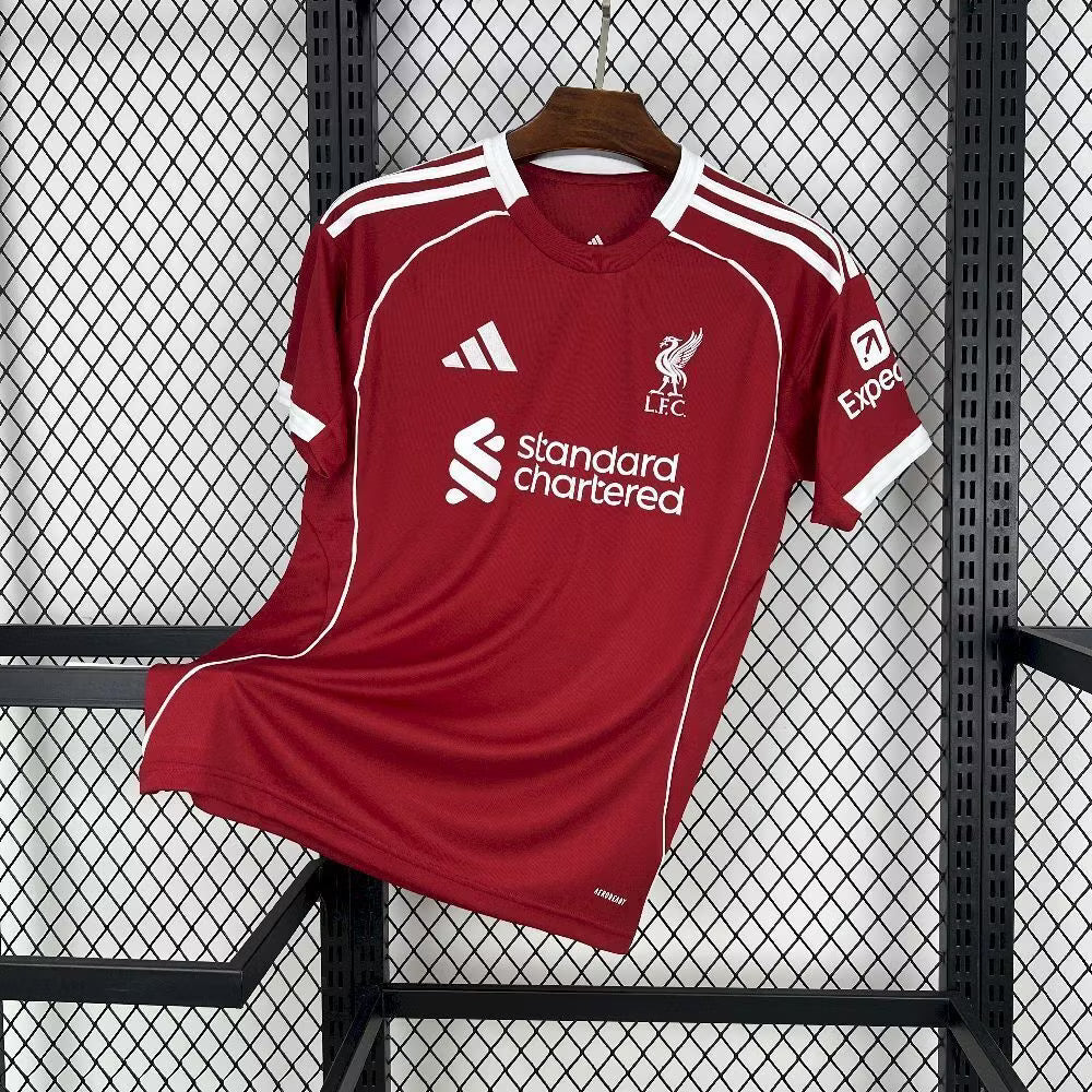 Camiseta Liverpool local 25-26 Versión Fan 1:1