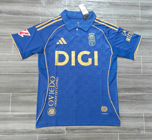 Camiseta local  Real Oviedo 25/26 Versión Fan 1:1