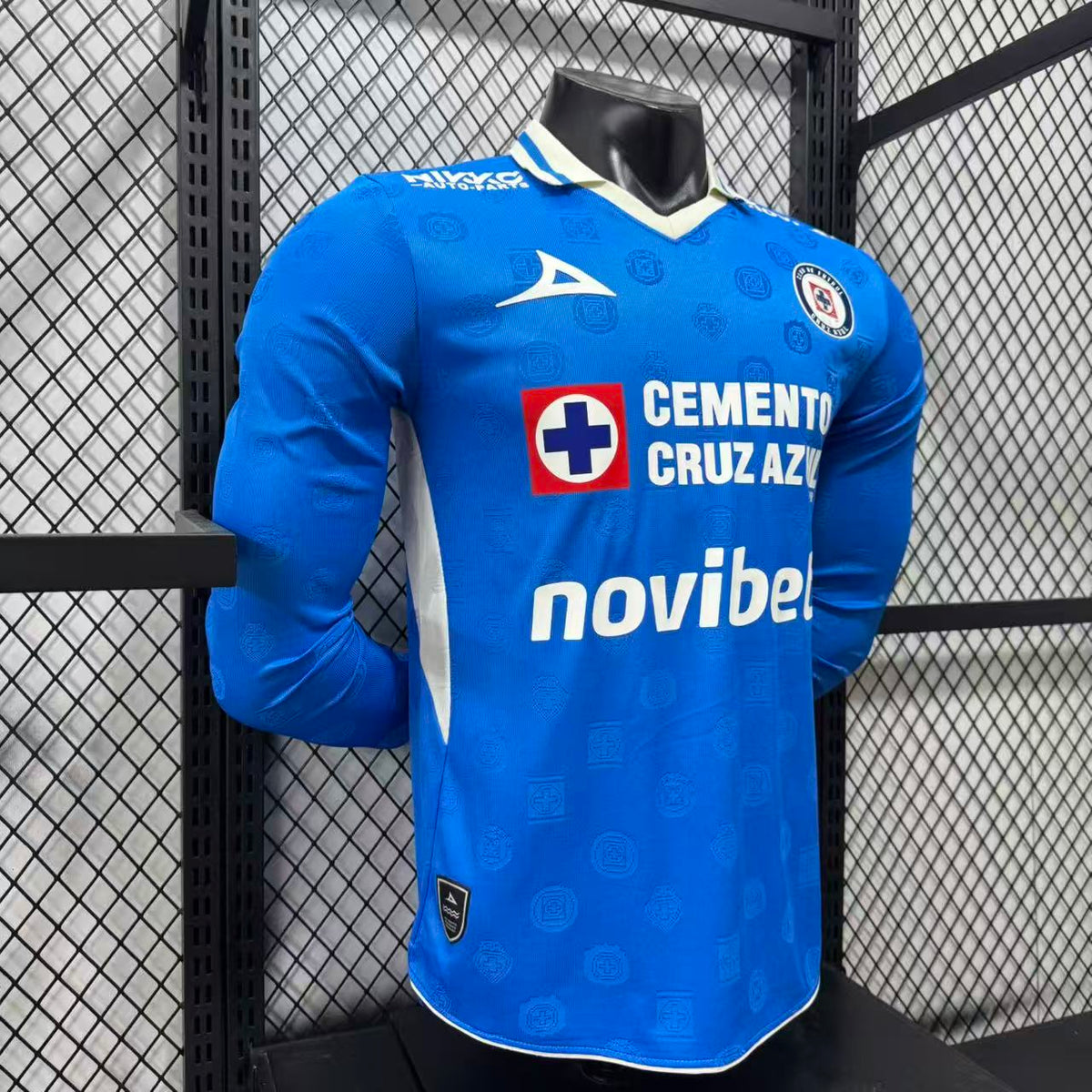 Cruz azul local manga larga 26/27