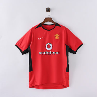 Camiseta Manchester united RETRO 02/03 Versión Fan 1:1
