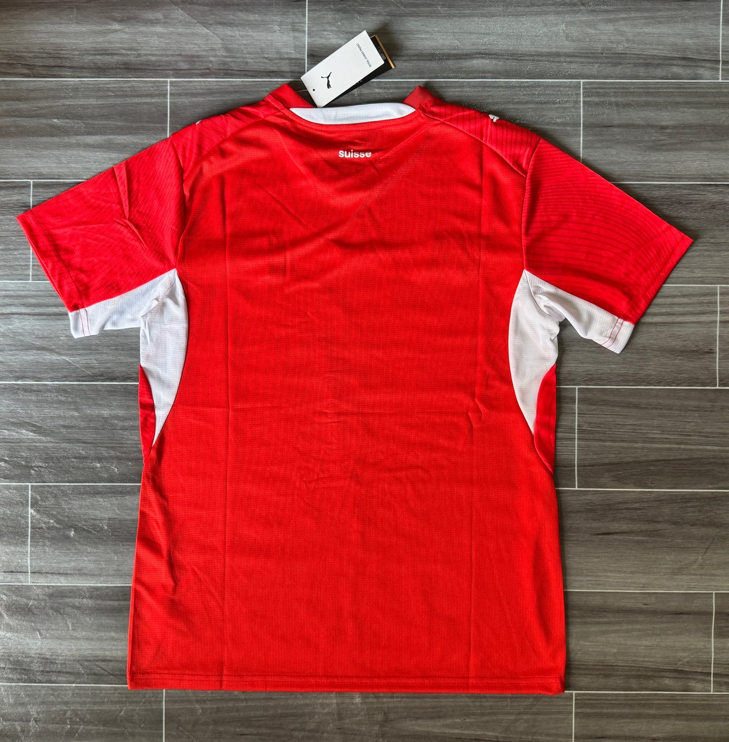Camiseta Local Suiza 2026 Versión Fan 1:1