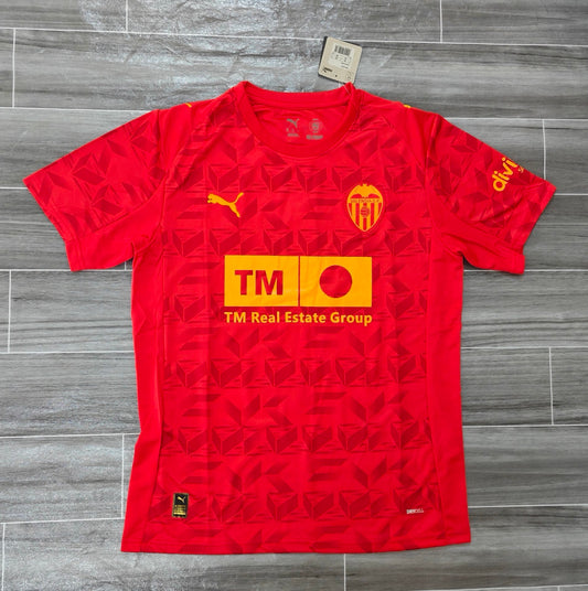 Camiseta visitante Valencia 25/26 Versión Fan 1:1