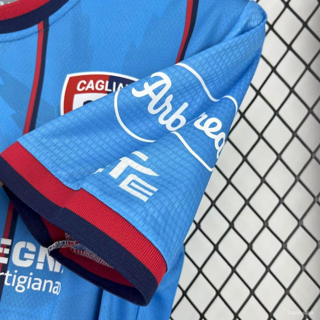 Camiseta cagliari visitante 25-26 Versión Fan 1:1