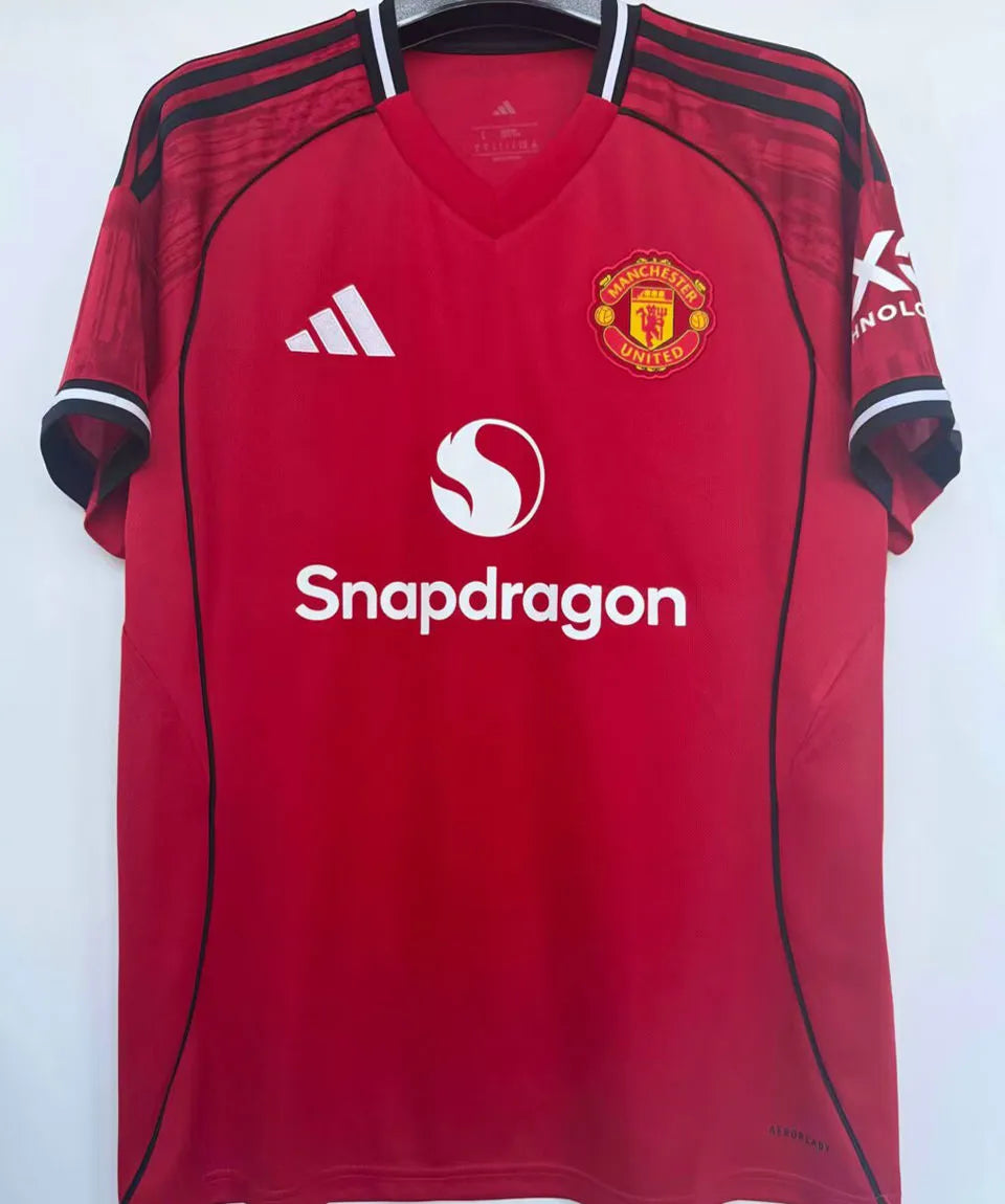 Camiseta Manchester United local 25-26 Versión Fan 1:1