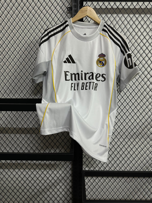 Camiseta local Real madrid 25/26 Versión Fan 1:1