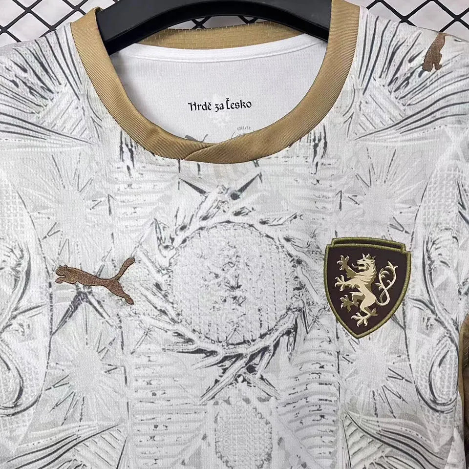 Camiseta visitante republica checa 2026 Versión Fan 1:1