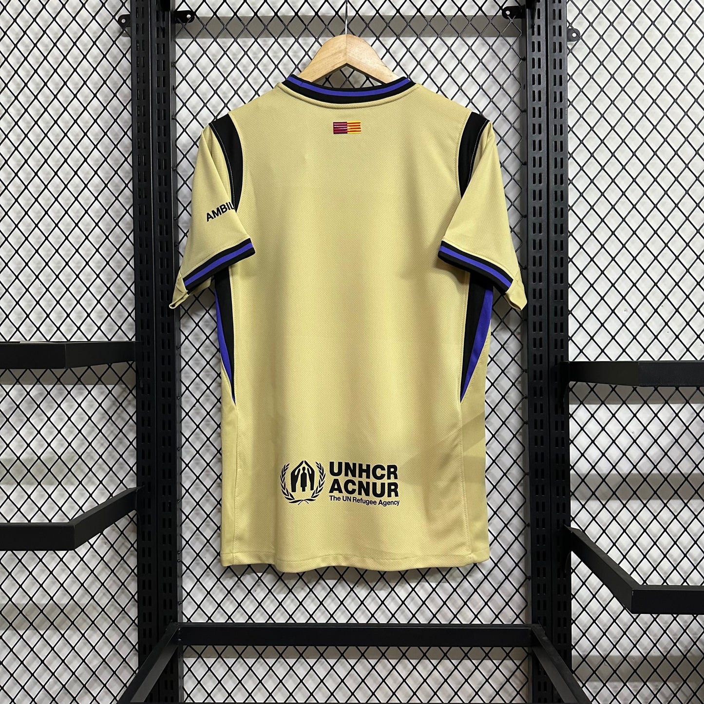 Camiseta visitante Barcelona 25/26 Versión Fan 1:1