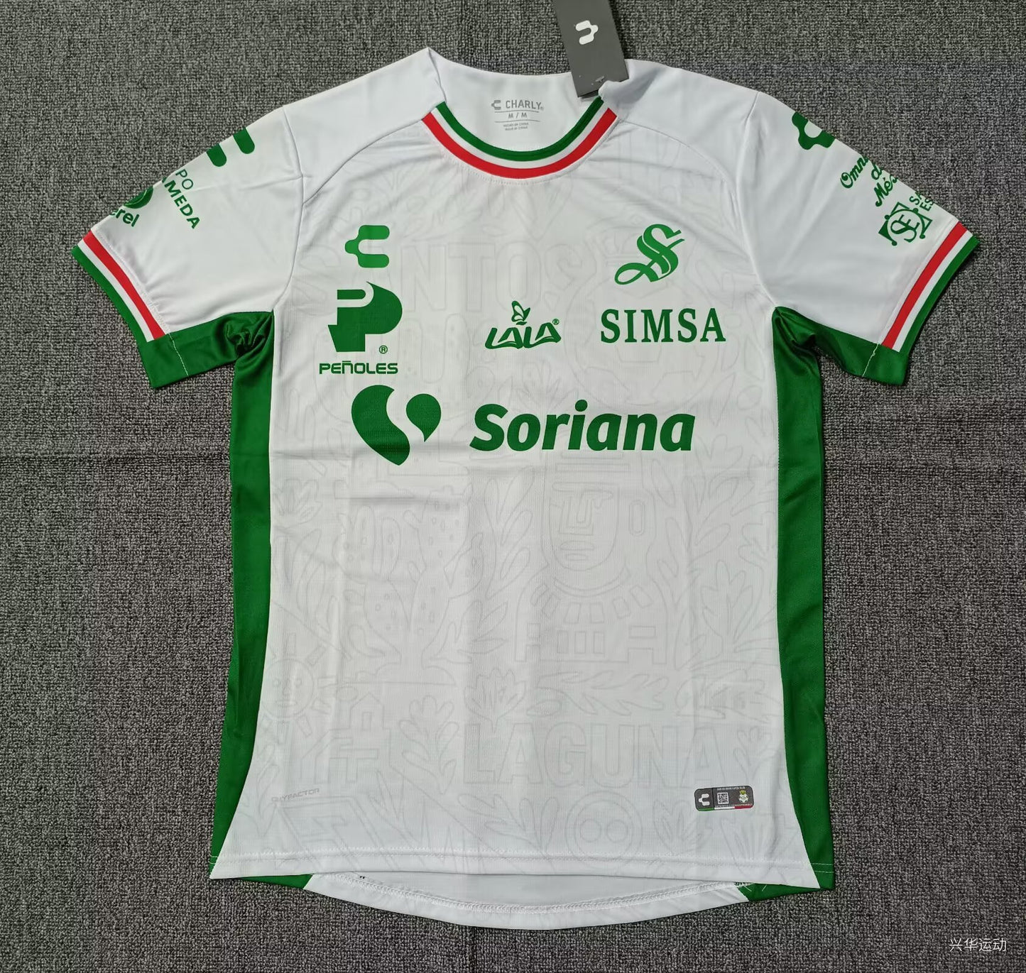 Tercera camiseta Santos laguna 25/26 Versión Fan 1:1