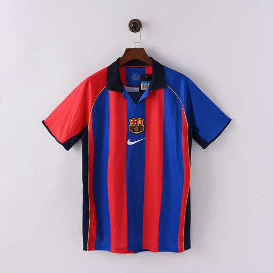 Camiseta Barcelona RETRO 01/02 Versión Fan 1:1