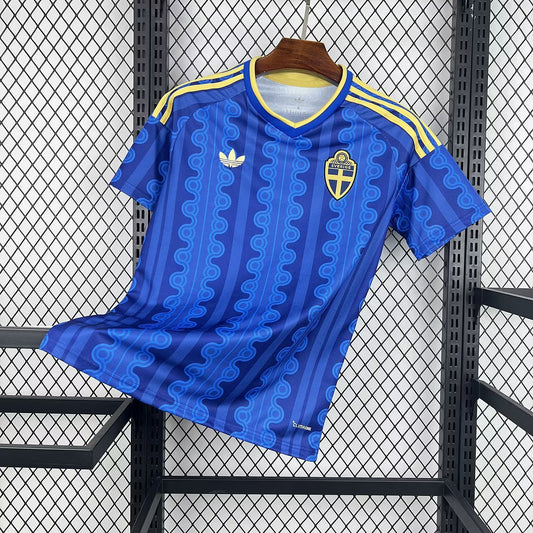 Camiseta visitante suecia 2026 Versión Fan 1:1