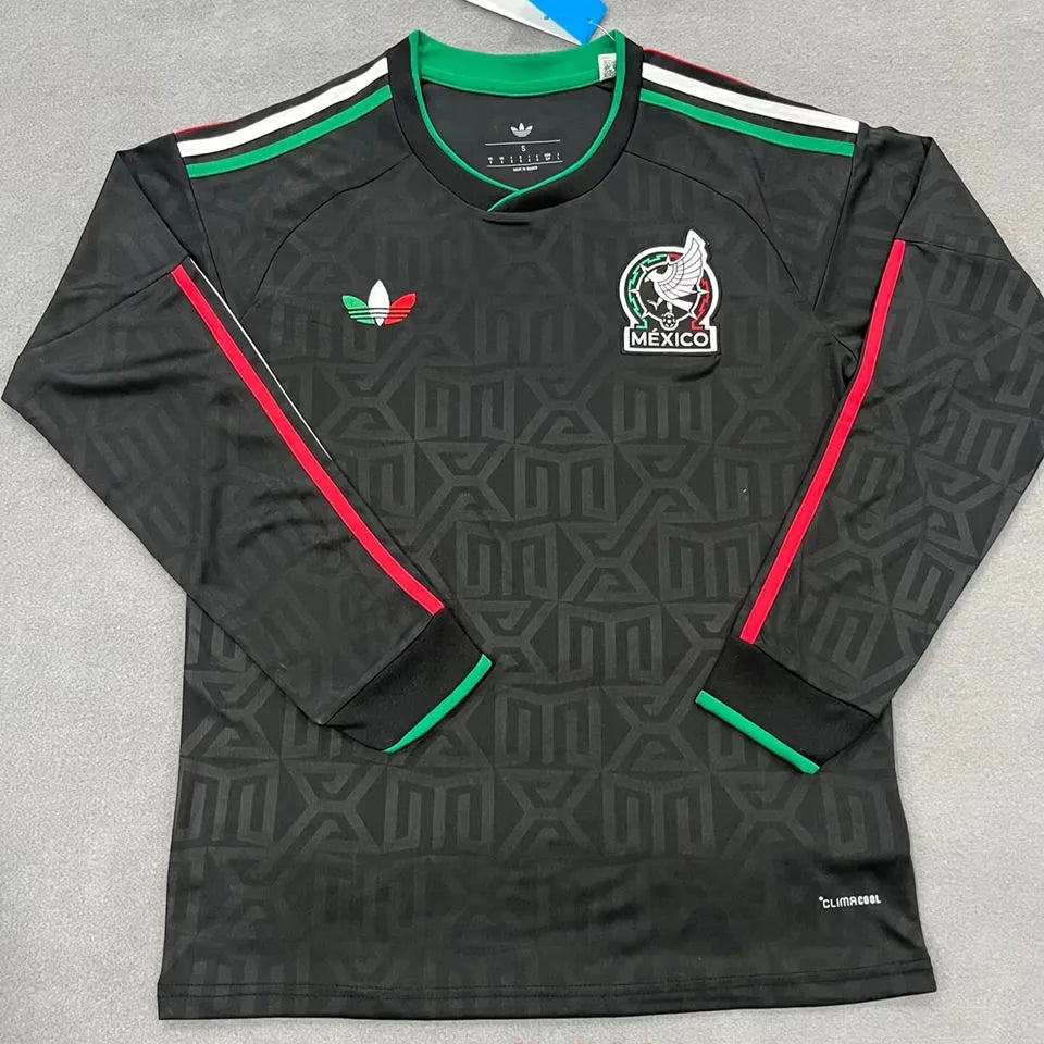 Camiseta Tercera Mexico manga larga 2026 Versión Fan 1:1