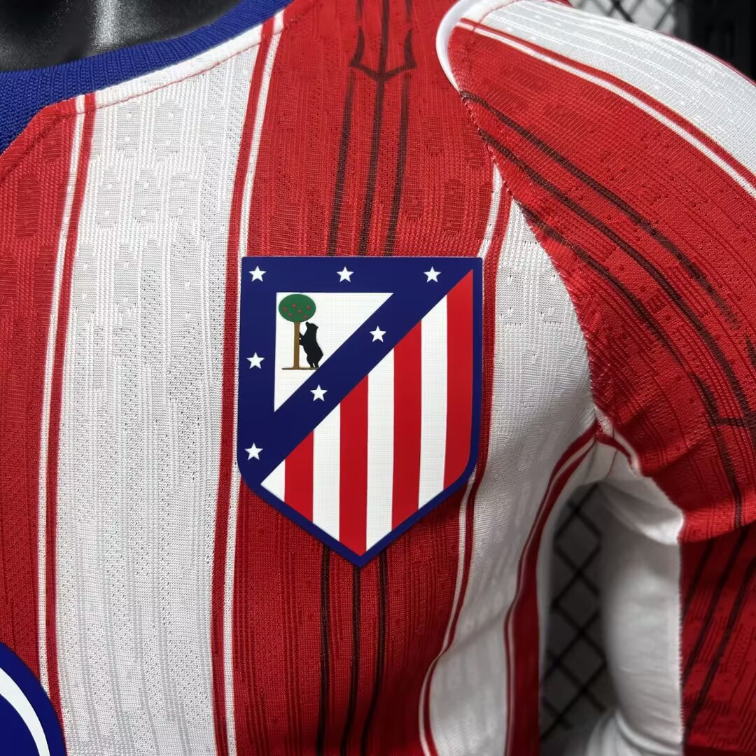 Camiseta atletico de madrid local 26-27  manga larga Versión Fan