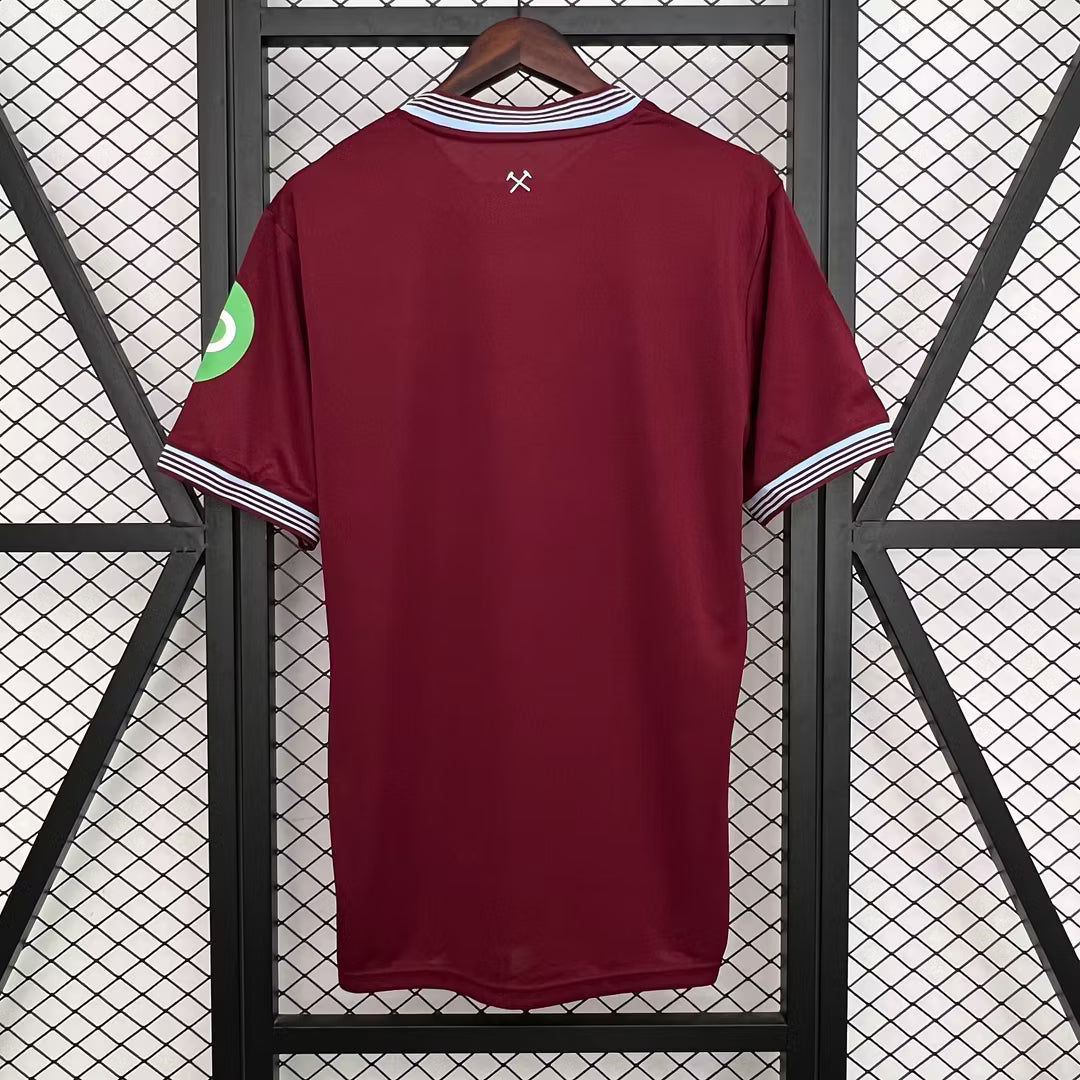 Camiseta West ham local 25-26 Versión Fan 1:1