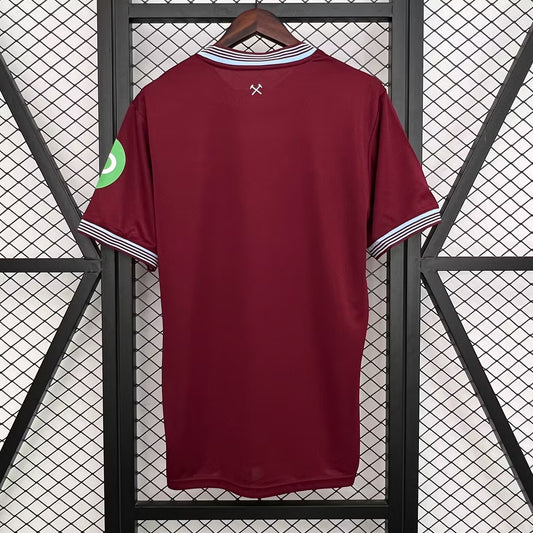 Camiseta West ham local 25-26 Versión Fan 1:1