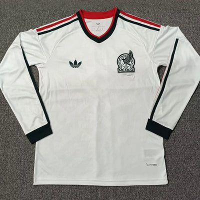 Camiseta Visitante Mexico manga larga 2026 Versión Fan 1:1