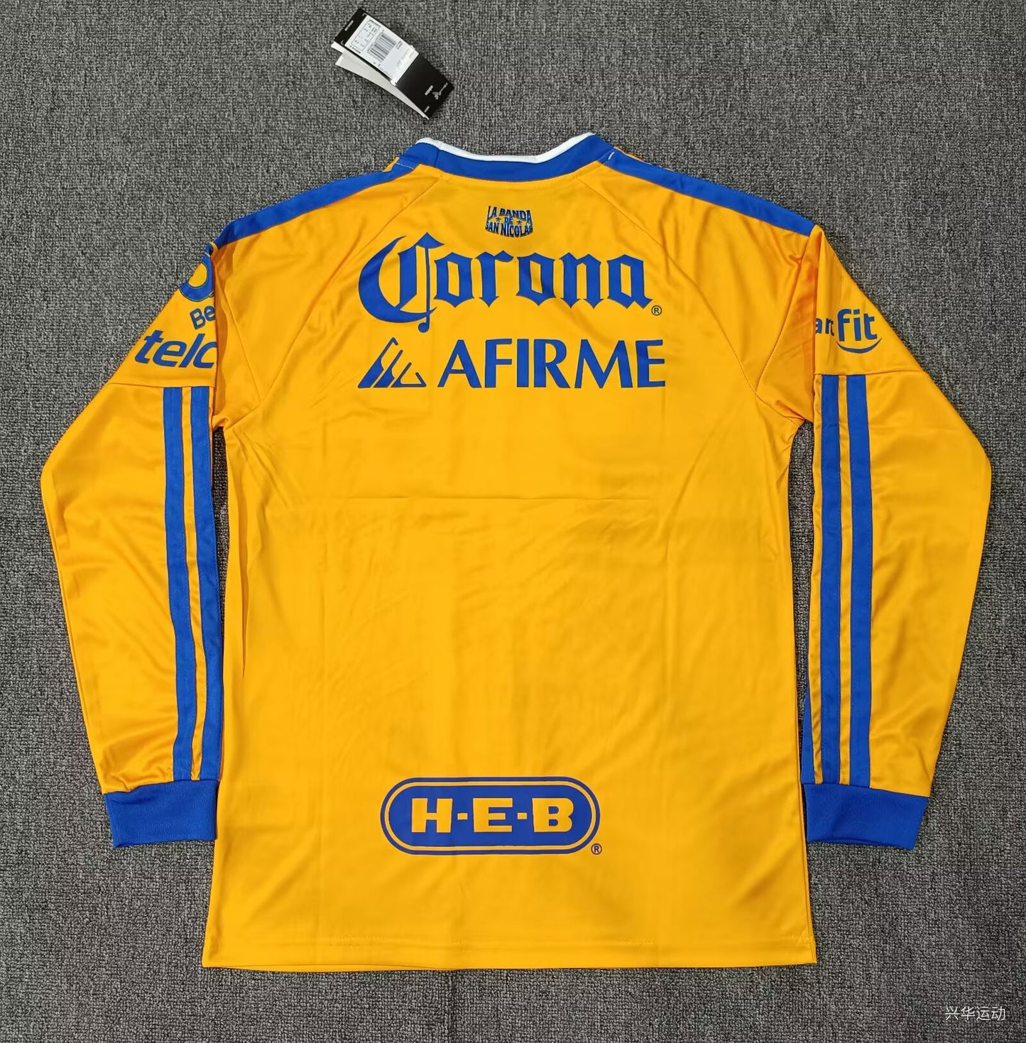Camiseta local tigres manga larga 26/27 Versión Fan
