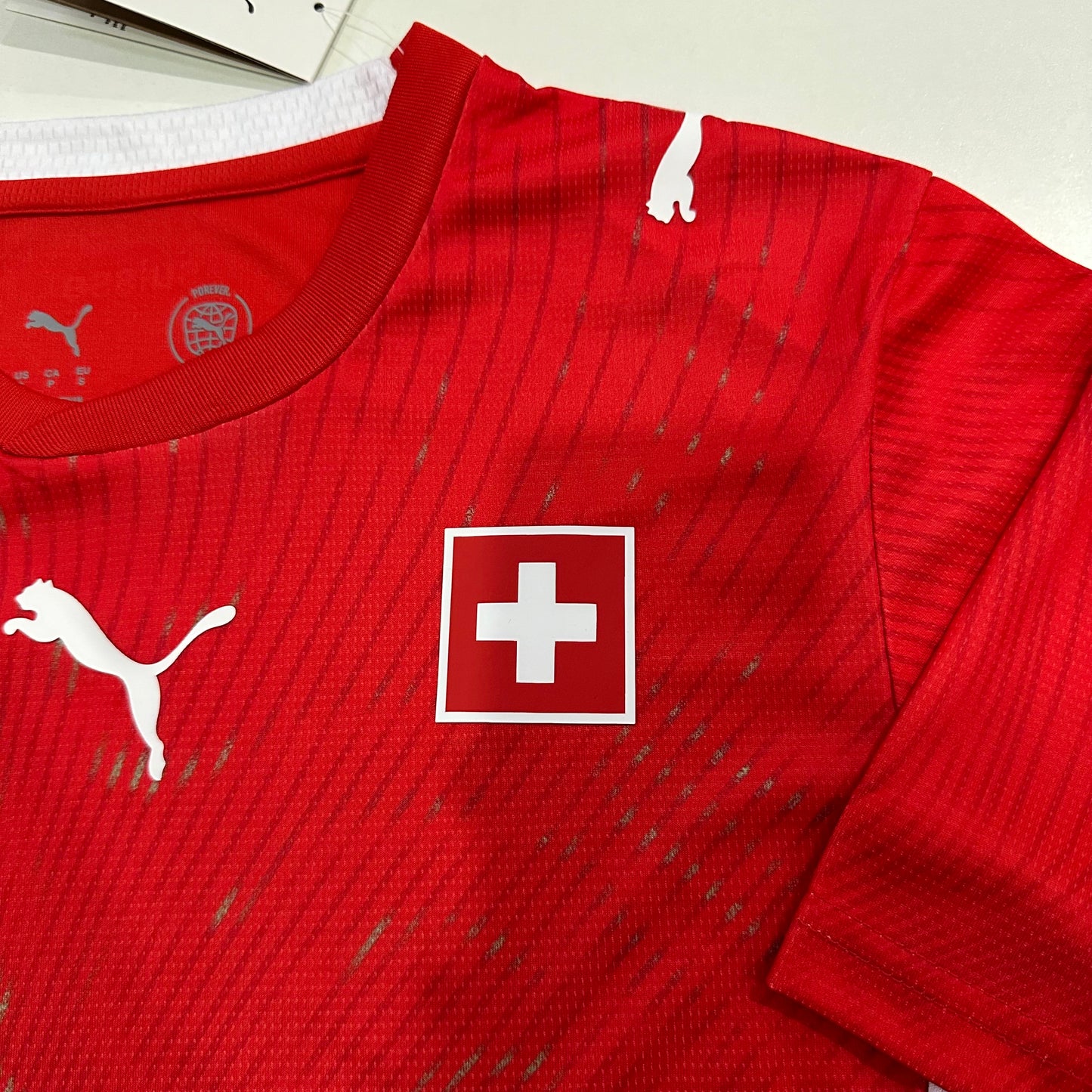 Camiseta Local Suiza 2026 Versión Fan 1:1