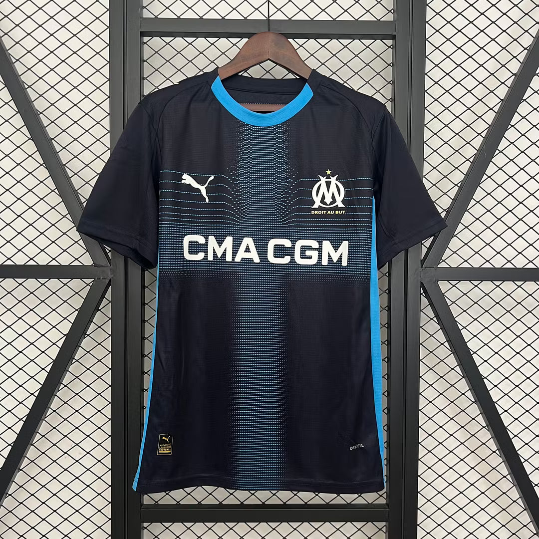 Camiseta visitante marsella 25-26 Versión Fan 1:1