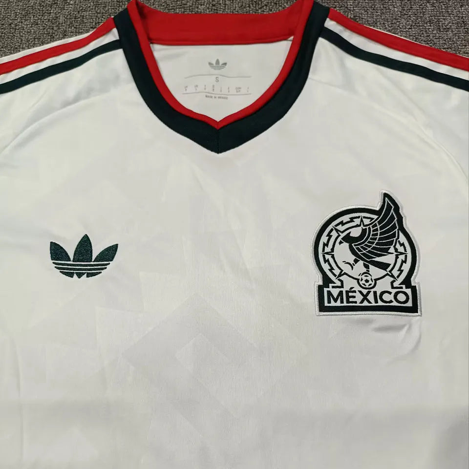 Camiseta Visitante Mexico manga larga 2026 Versión Fan 1:1