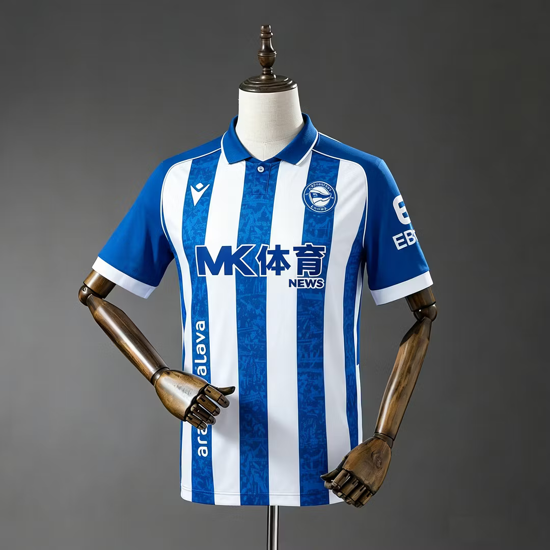 Camiseta Deportivo Alaves local 26/27 Versión Fan