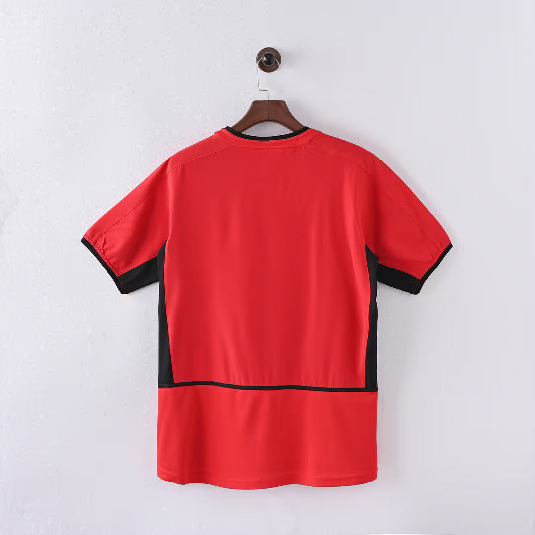 Camiseta Manchester united RETRO 02/03 Versión Fan 1:1