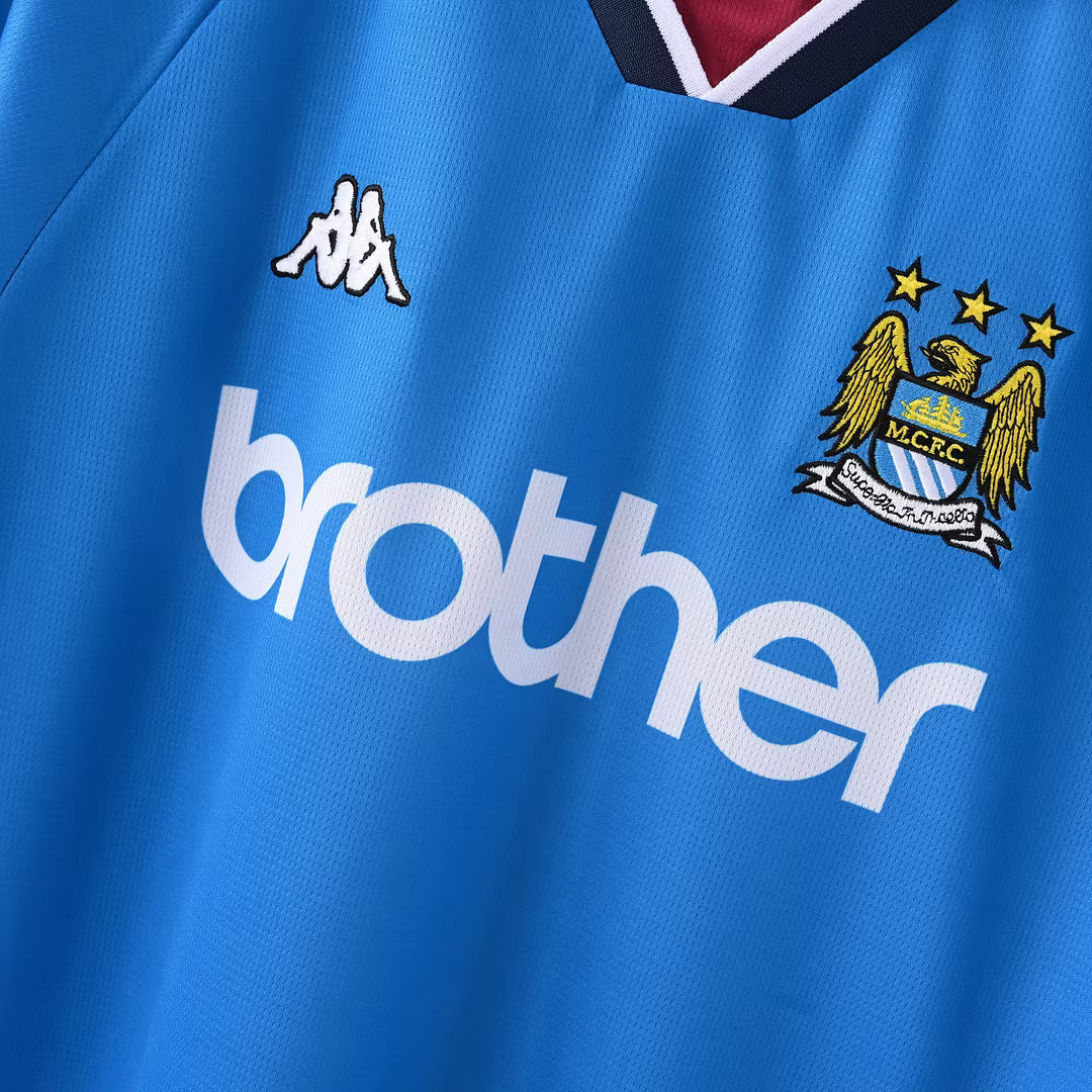 Camiseta Manchester city RETRO 1997 Versión Fan 1:1