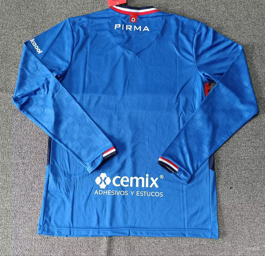 Camiseta local cruz azul manga larga 25/26 Versión Fan 1:1