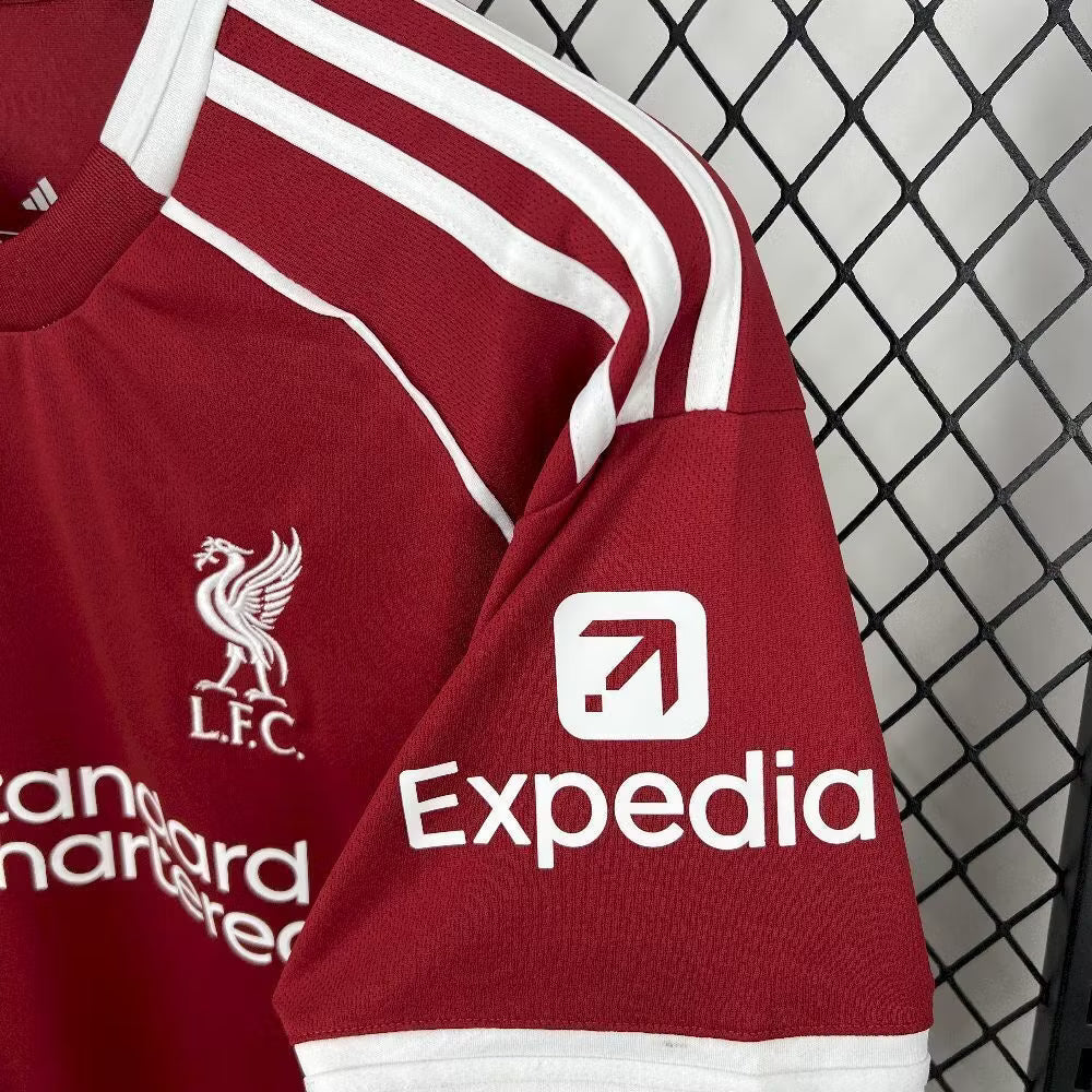 Camiseta Liverpool local 25-26 Versión Fan 1:1