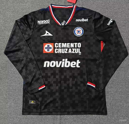 Camiseta alternativa cruz azul manga larga 25/26 Versión Fan 1:1