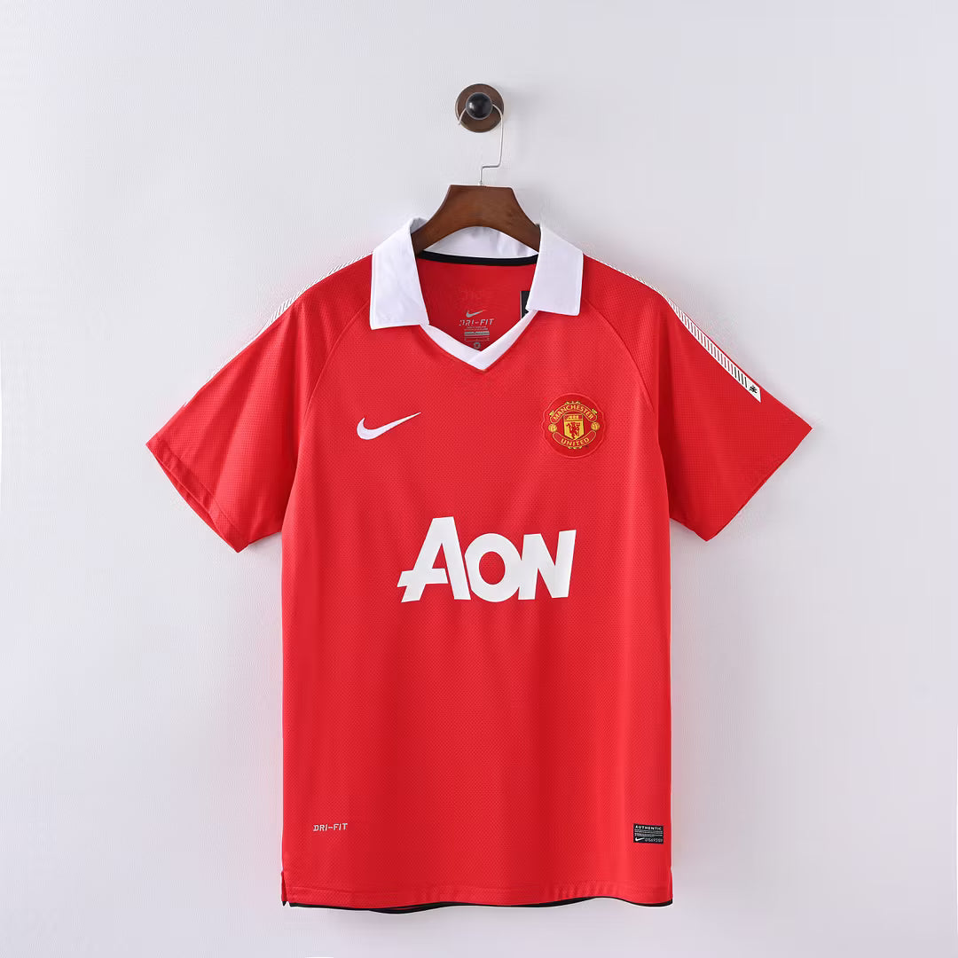 Camiseta Manchester united RETRO 10/11 Versión Fan 1:1