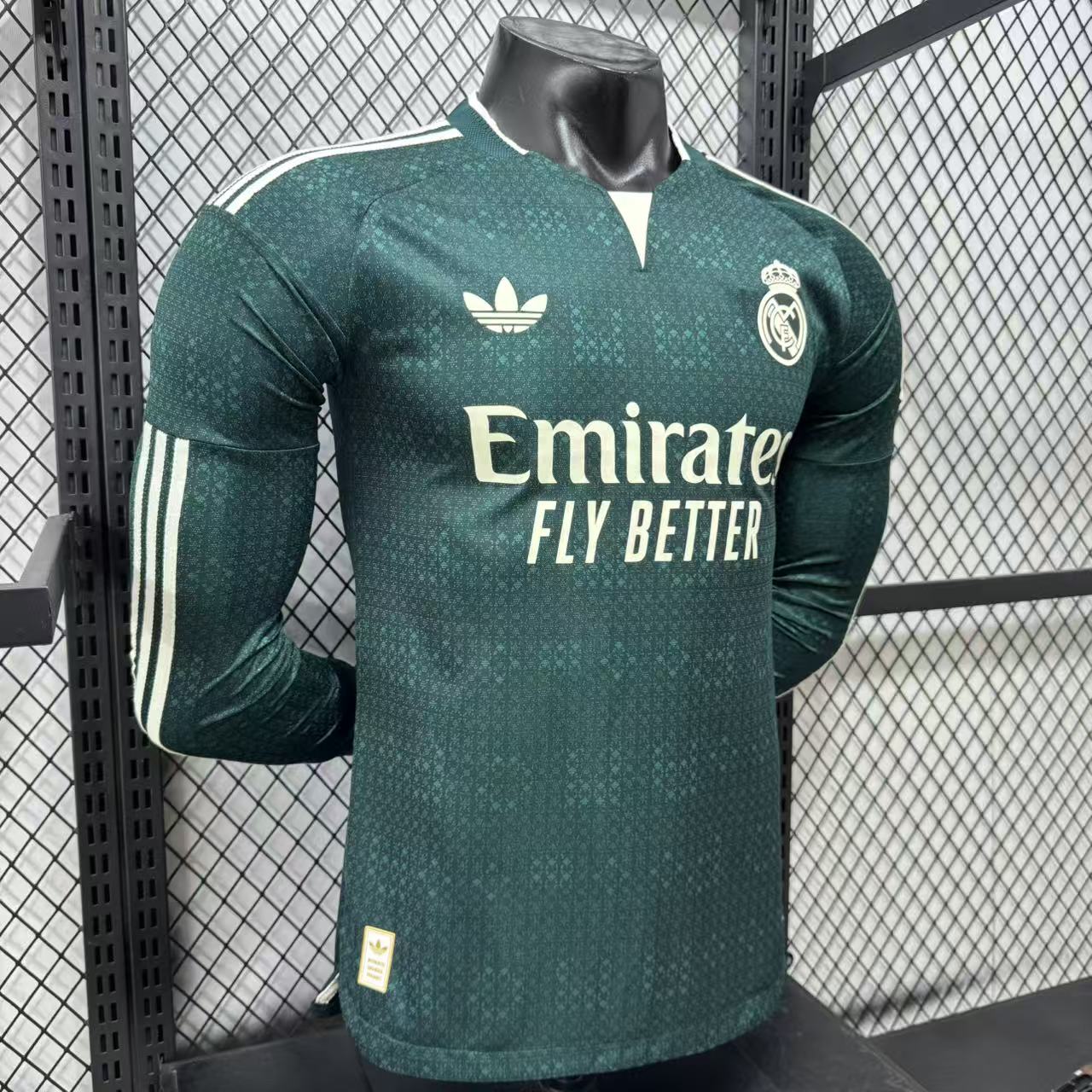 Camiseta real madrid visitante 26-27  manga larga Versión Fan