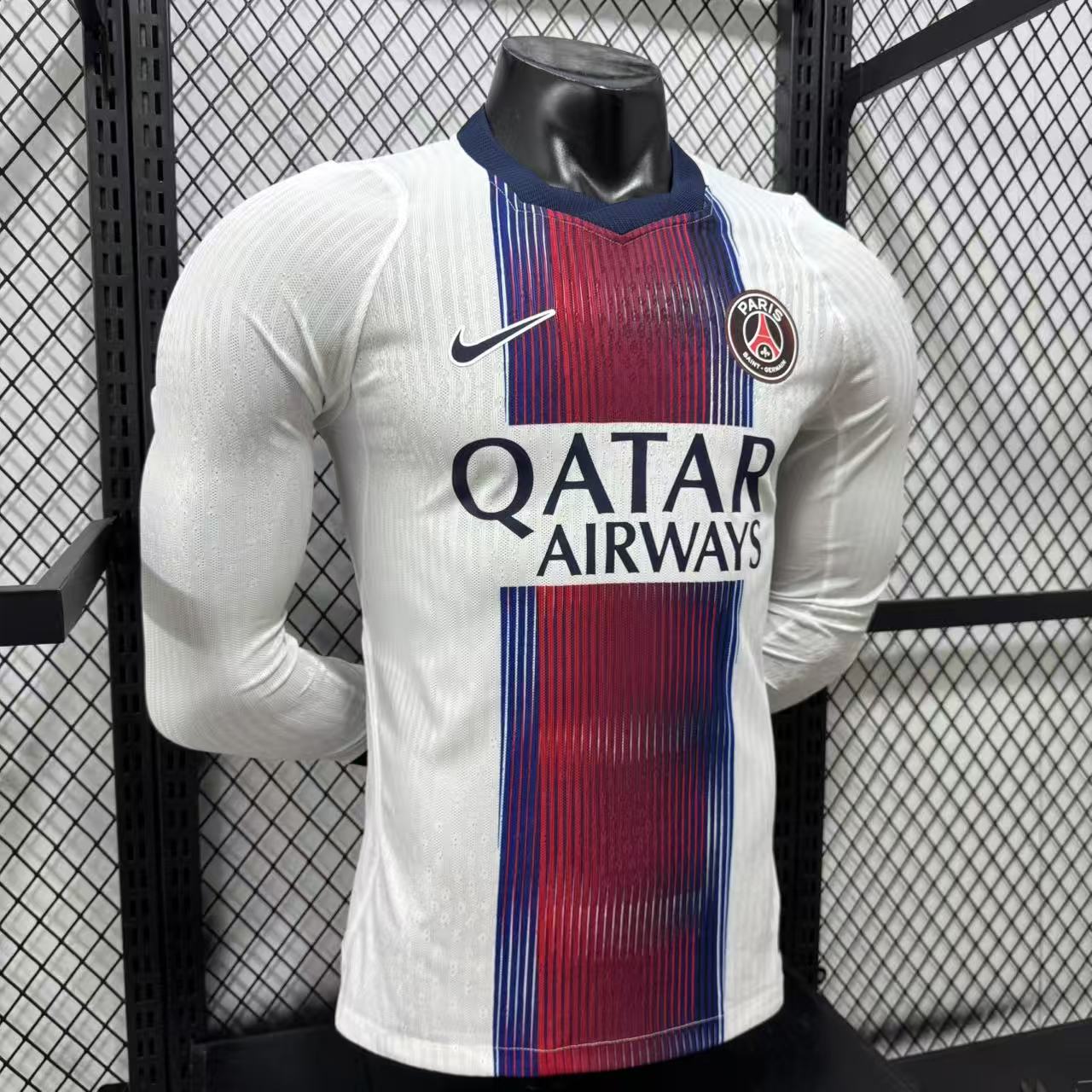 Camiseta PSG visitante 26-27  manga larga Versión Fan
