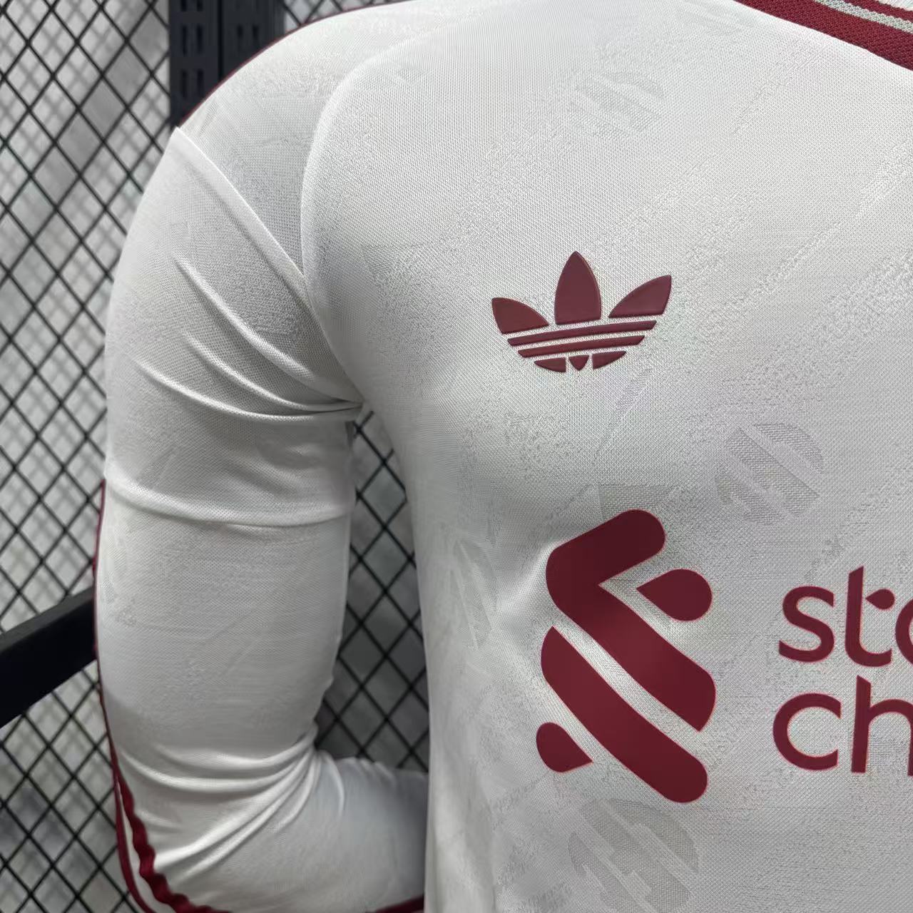 Camiseta Liverpool visitante 26-27  manga larga Versión Fan