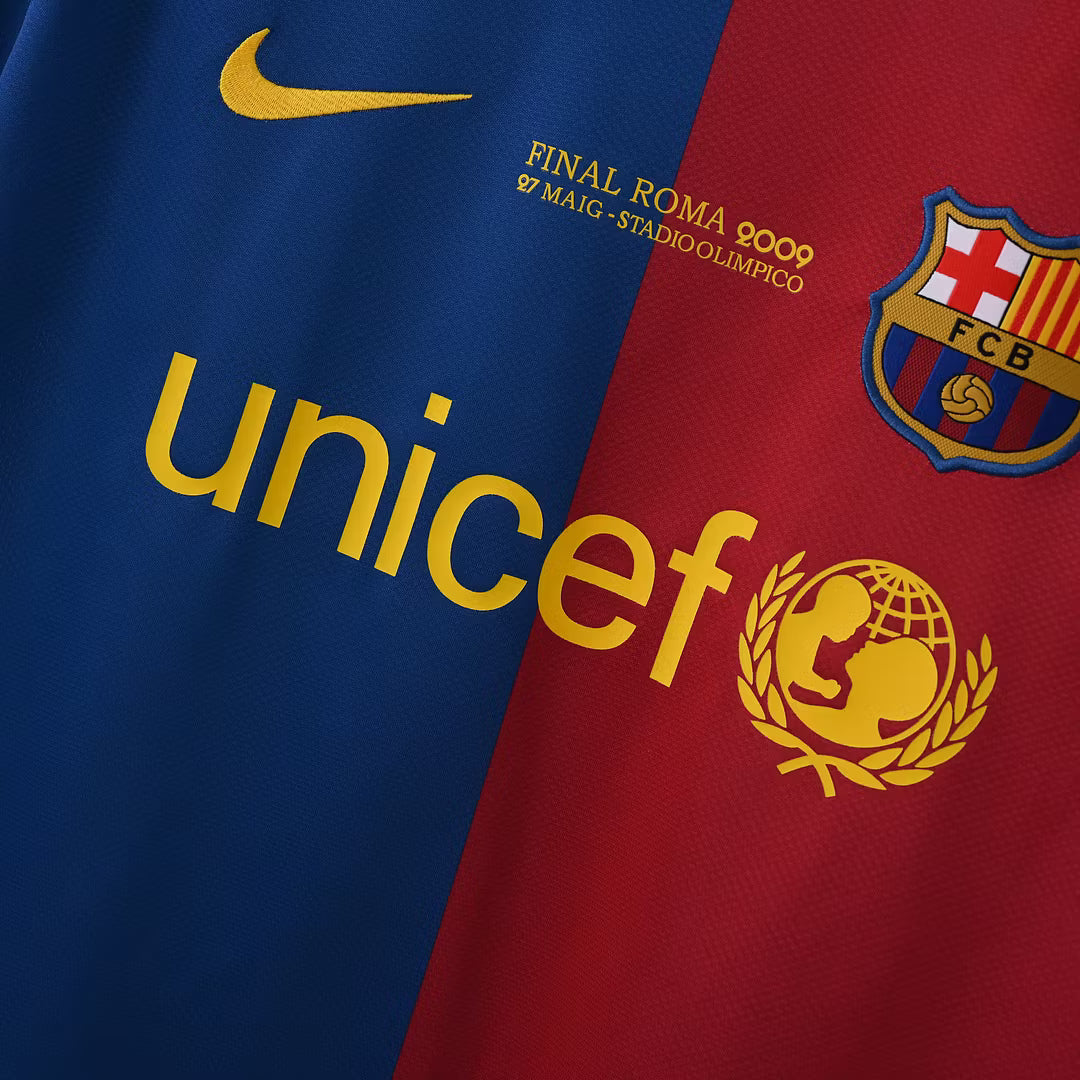 Camiseta Barcelona RETRO 08/09 Versión Fan 1:1