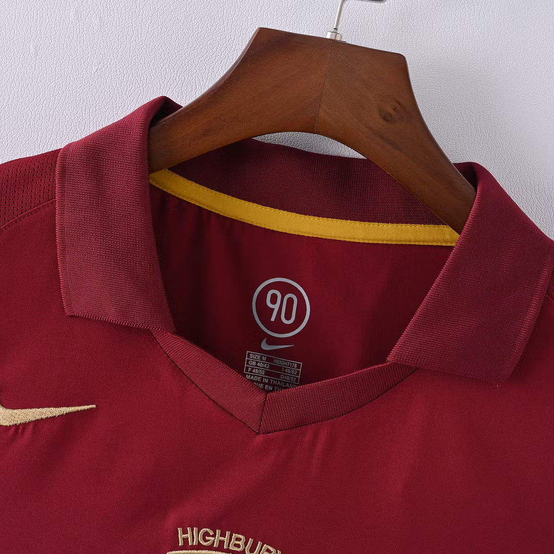 Camiseta Arsenal RETRO 05/06 Versión Fan 1:1