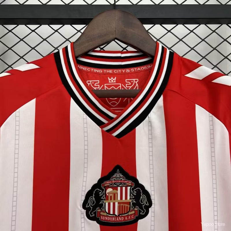 Camiseta Sunderland local 25-26 Versión Fan 1:1