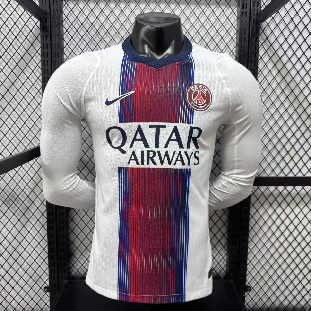 Camiseta PSG visitante 26-27  manga larga Versión Fan