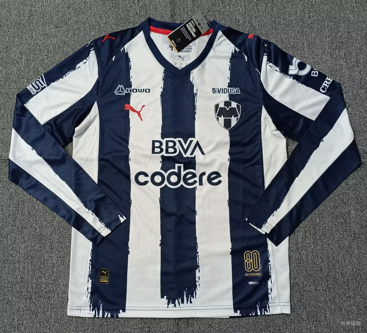 Camiseta local monterrey manga larga 25/26 Versión Fan 1:1