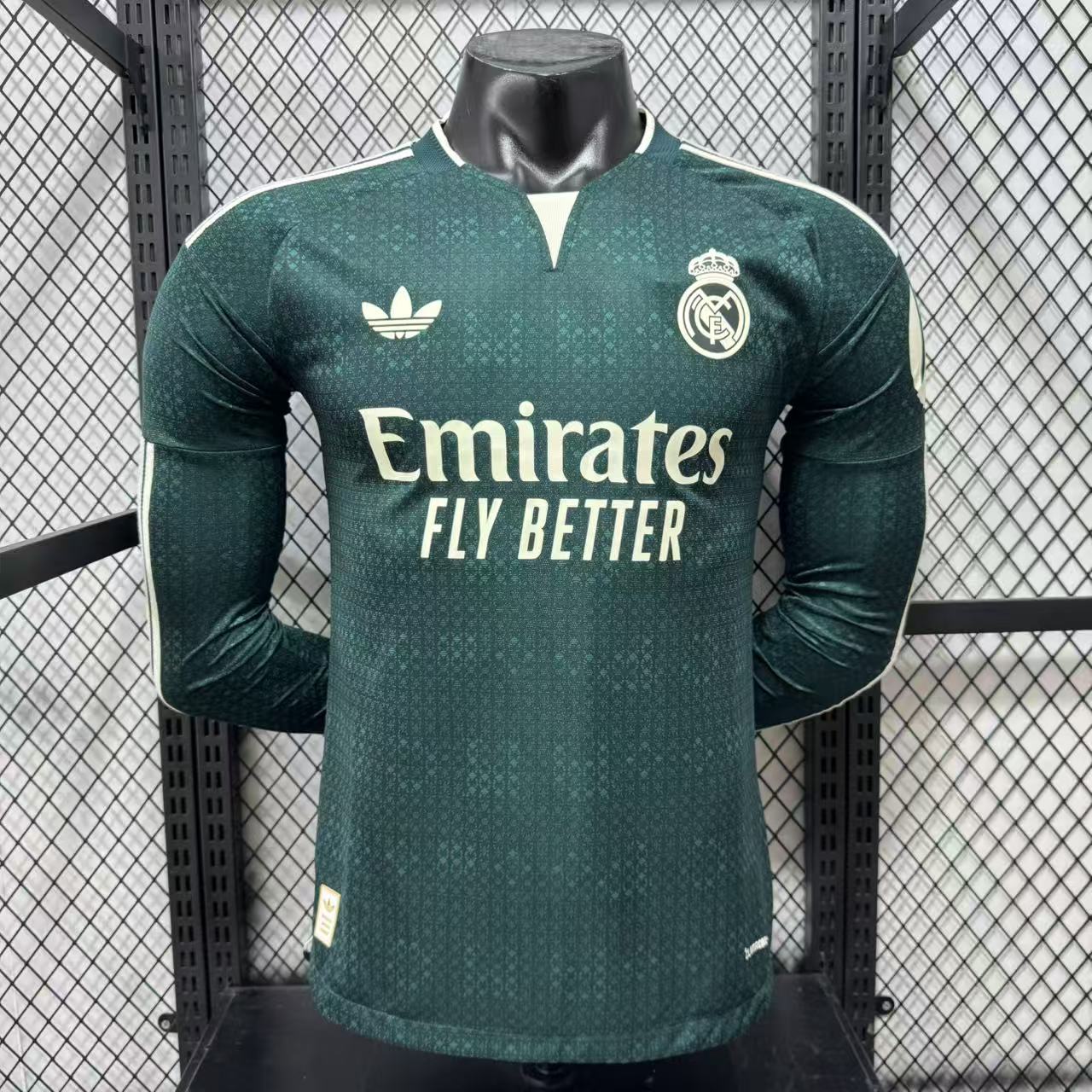 Camiseta real madrid visitante 26-27  manga larga Versión Fan