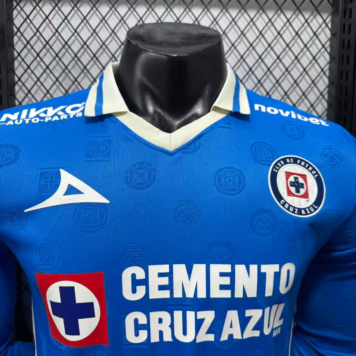 Cruz azul local manga larga 26/27