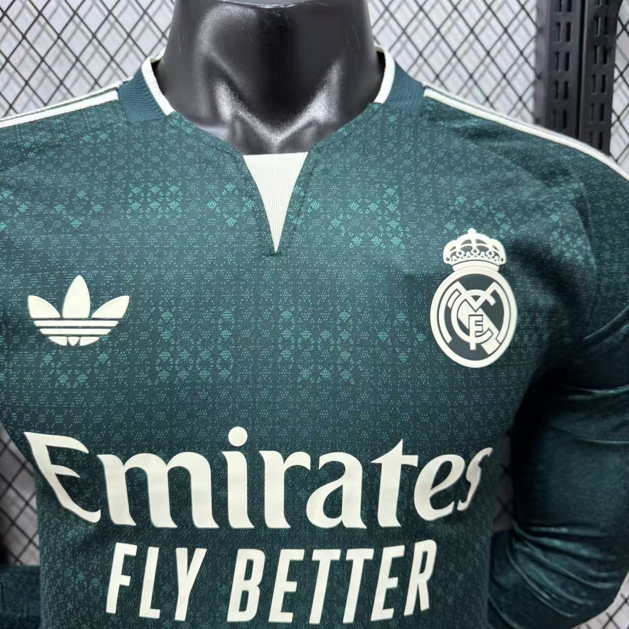 Camiseta real madrid visitante 26-27  manga larga Versión Fan