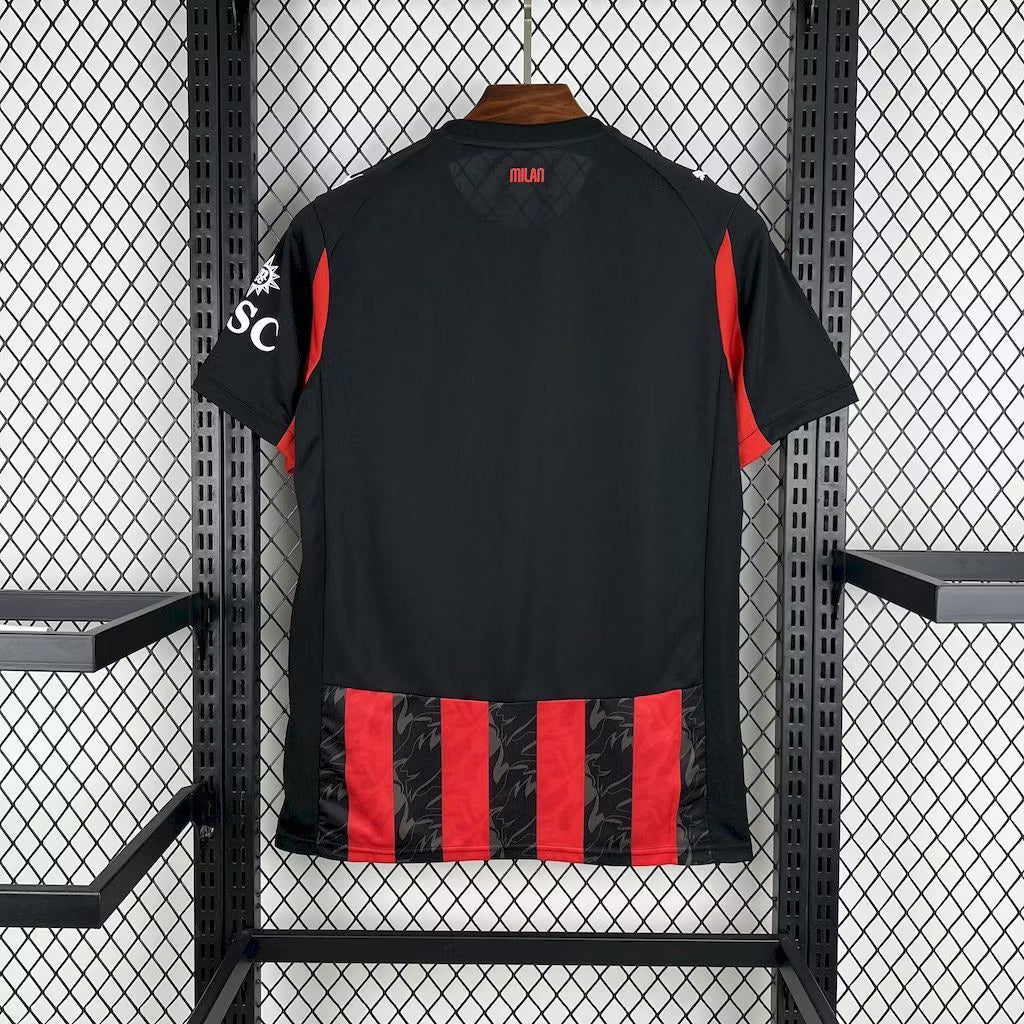 Camiseta Ac Milan local 25-26 Versión Fan 1:1