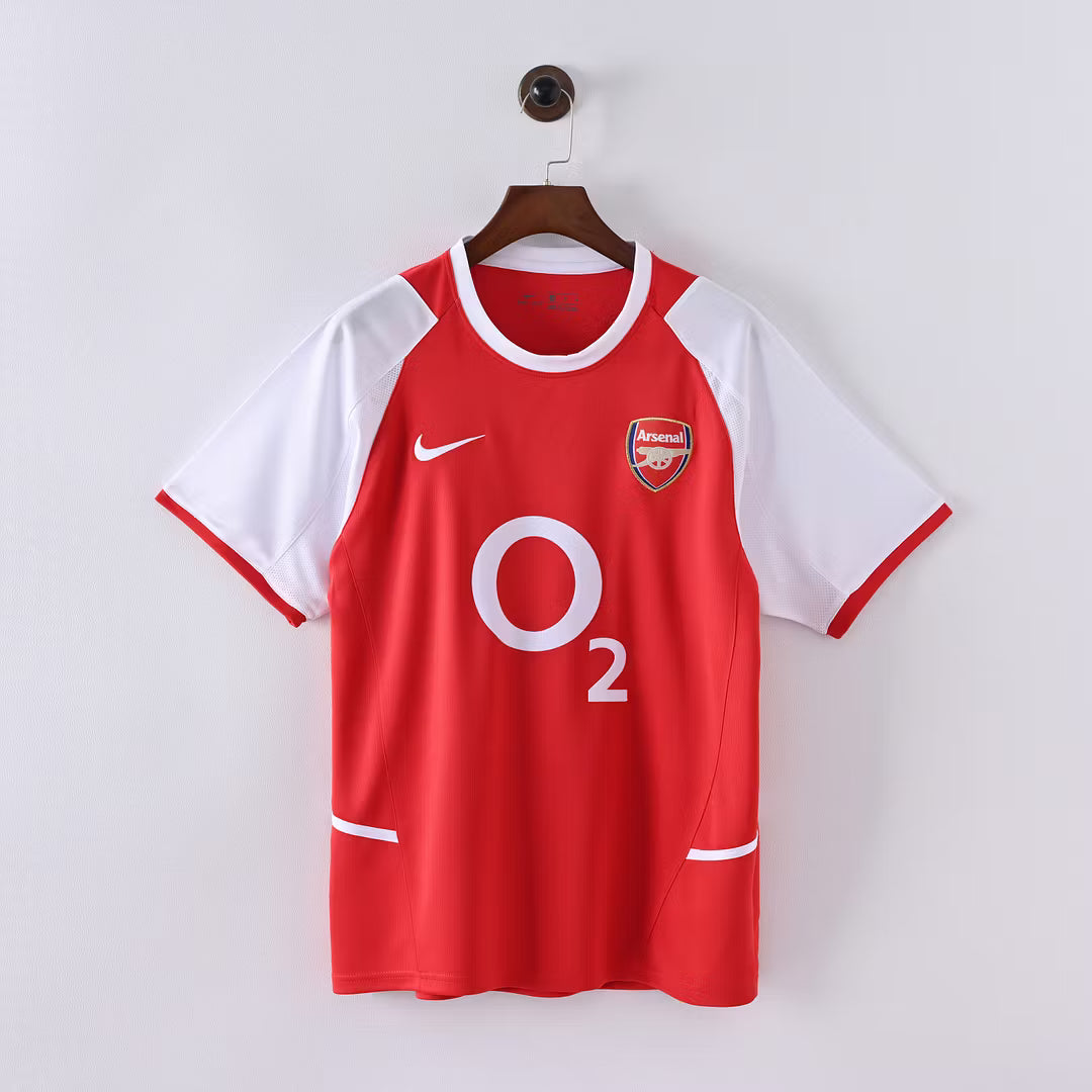 Camiseta Arsenal RETRO 02/03 Versión Fan 1:1